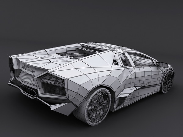 lamborghini reventon 3d model - Lamborghini Reventon by Swan3DStudios